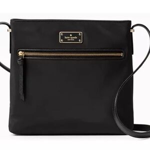 Kate Spade Blake Avenue Keisha Black Nylon Crossbody Bag